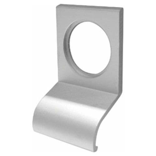 Plain Door Cylinder Pull Satin Aluminium