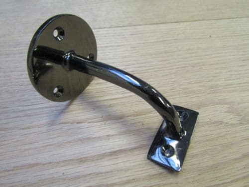 Polished Black Nickel Handrail Bracket