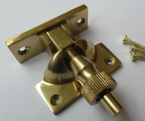 Polished Brass Brighton Screw Down Fastener