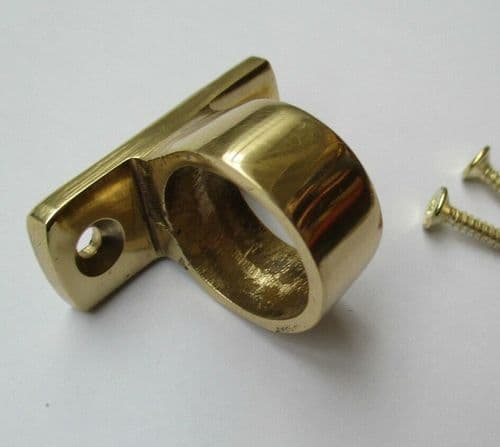 Polished Brass Sash Eye