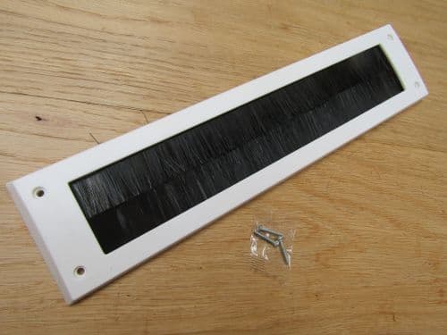 PVC Drought Letter Box Without Flap White
