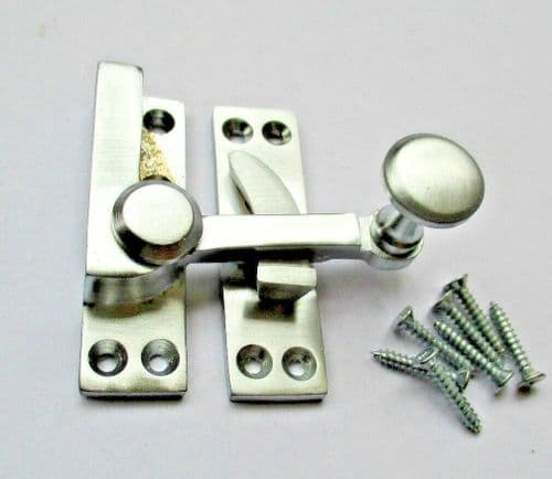 Quadrant Arm Fastener Satin Brushed Chrome