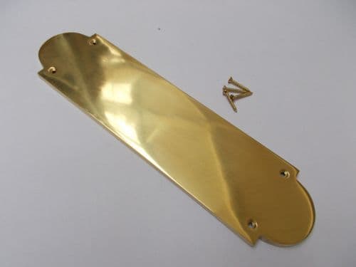 Regency Polished Brass Finger Plate