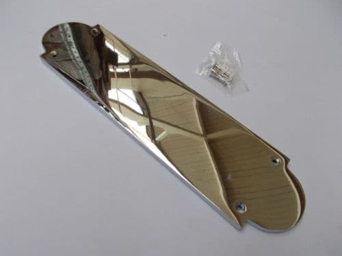 Regency Polished Chrome Finger Plate