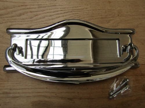 Regency Postal Door Knocker Polished Chrome