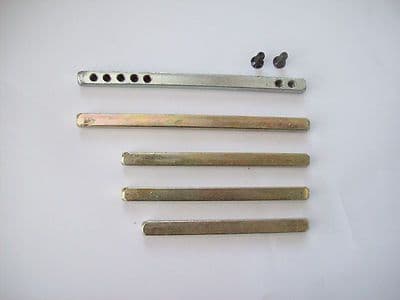 Replacement Steel spindle bar for old style rim locks lever mortice handle knob