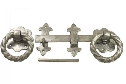 Ring Latch 10" Cast Iron Galvanised