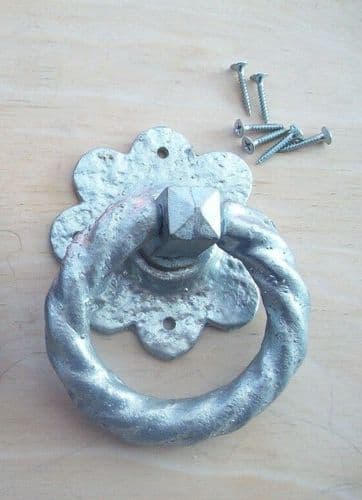 Ring Pull Handle Large Galvanised