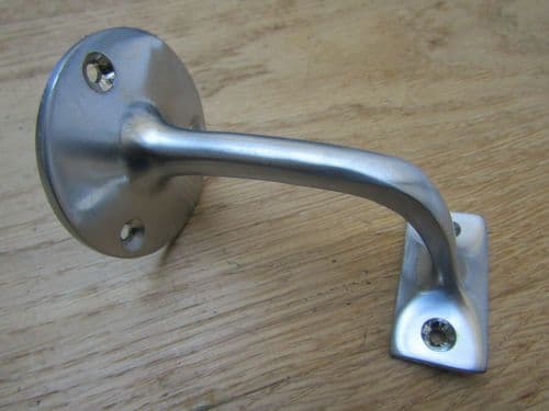 Satin Chrome Handrail Bracket