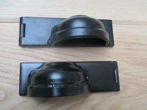 Shrouded Padlock Protector Hasp And Staple Right Hand