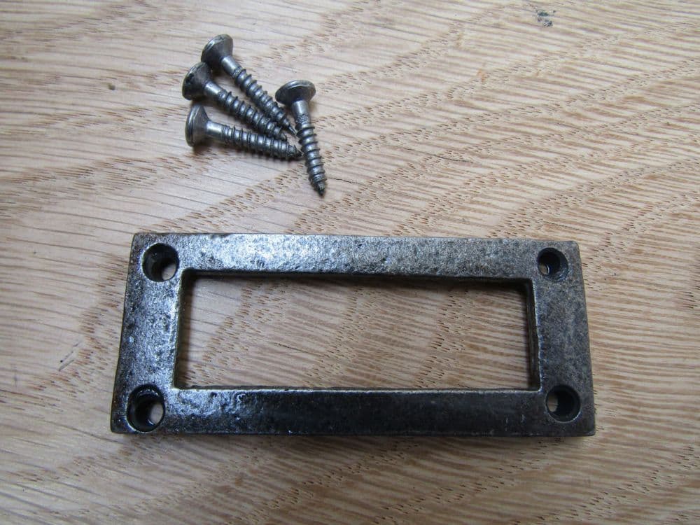 Simple Rectangular Plain Card Frame Holder