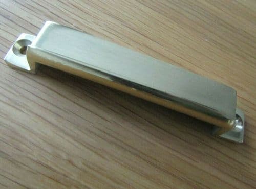 Solid Brass Rim Lock Keep Lipped With Lugs 120mm
