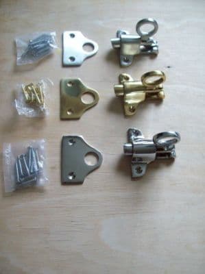 Spring Loaded Fanlight Catch Fan Light Loft Window Latch Solid Brass