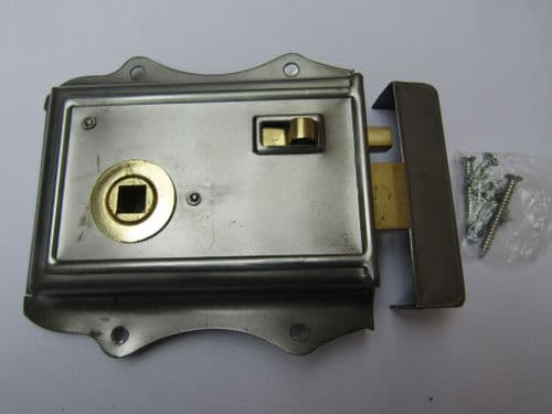 Steel Olde Latch Antique Iron