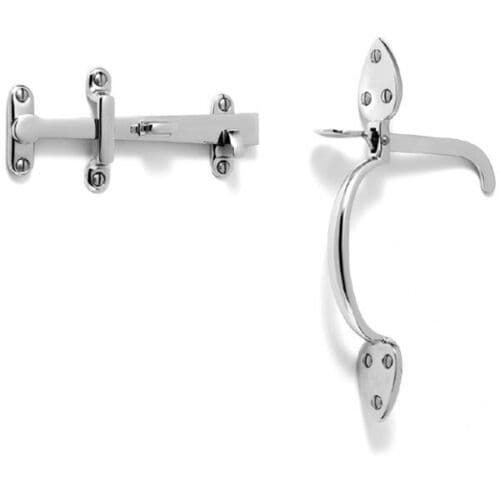Suffolk Latch Victorian Polished Chrome