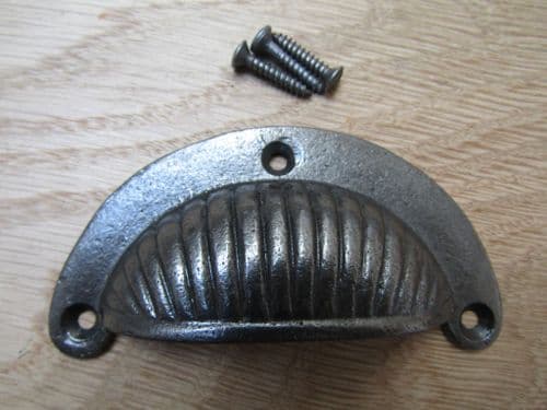 Sunrise Cup Pull Handle Antique Iron