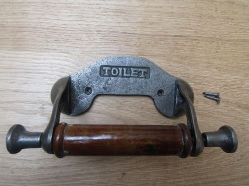 Toilet Embossed Toilet Roll Holder Antique Iron