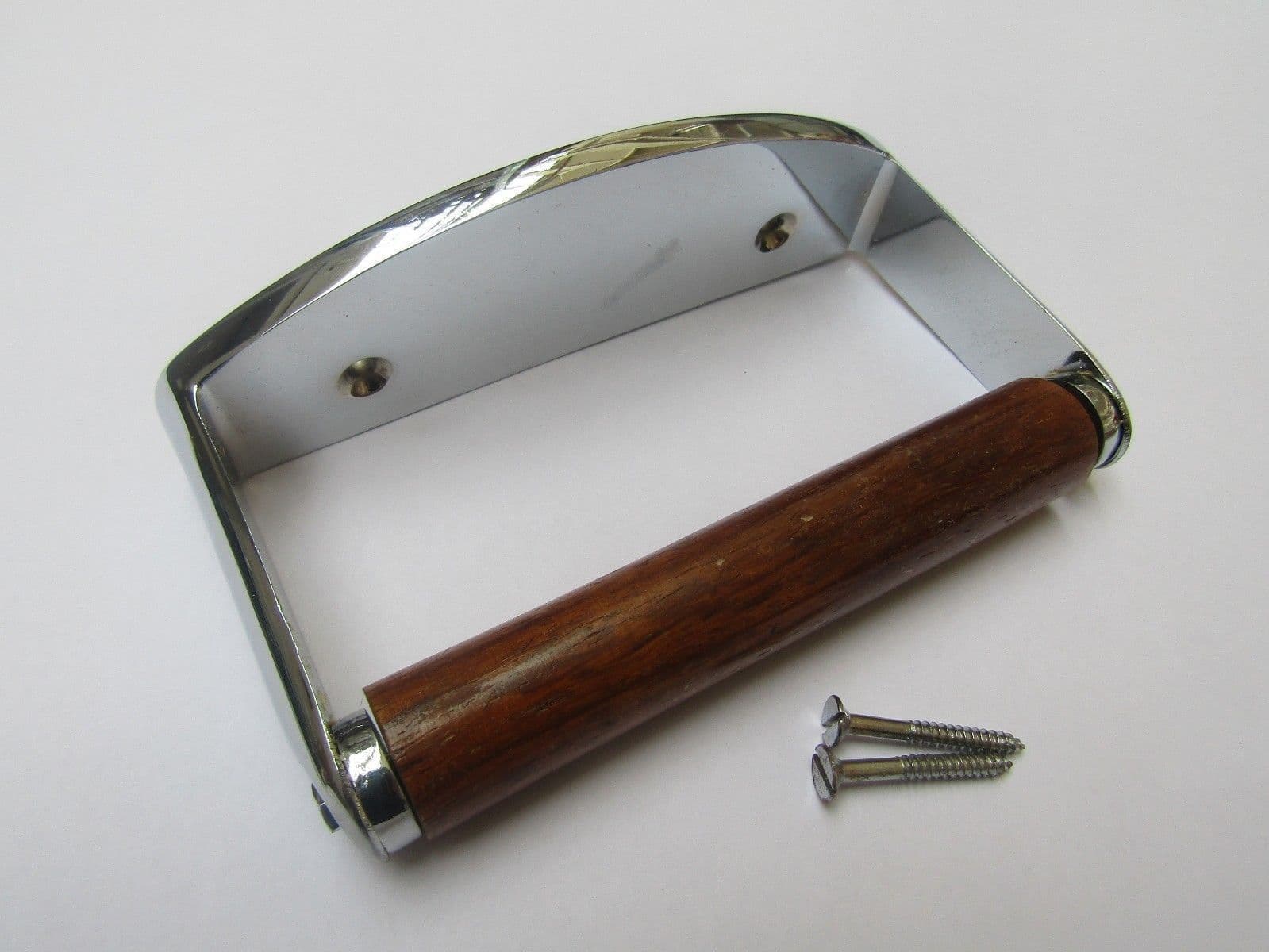 Toilet Roll Locking Holder Chrome