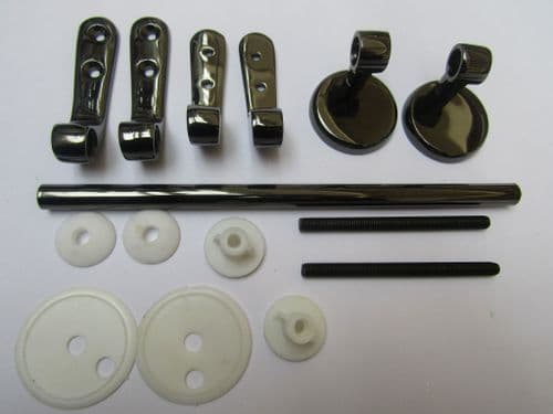 Toilet Seat Hinge Black Nickel