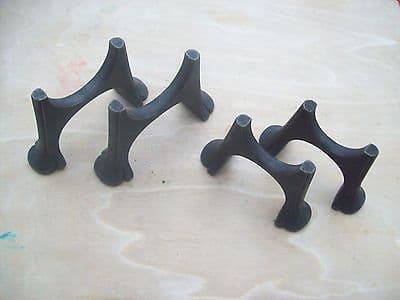 Traditional Vintage style Cast iron feet for old reclaimed radiators 2 ...