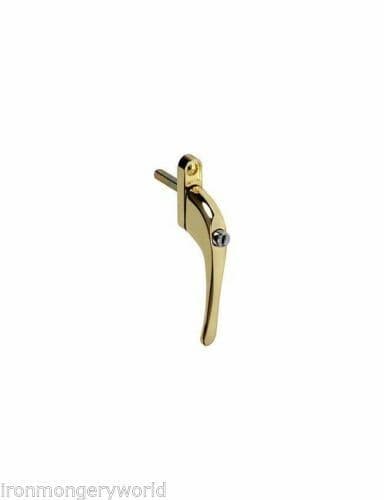 Universal Locking Window Fastener Brass PVCU