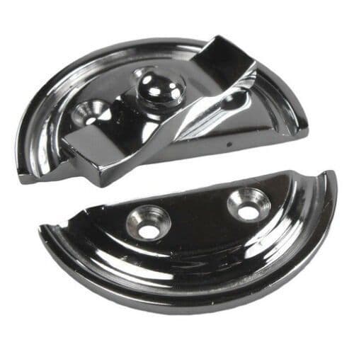 Large Turn Button Vintage Butterfly Turn Button Latch Chrome