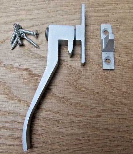 Wedge Fastener Satin Aluminium Anodised