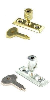 Window Lock for Casement Stay Pin With Key For Insurance