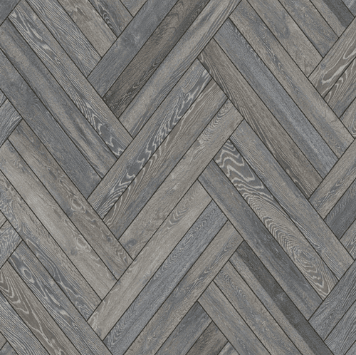 Aluminium Patterned Splashbacks - Wood Herringbone Matt