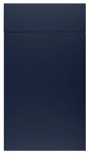 Aura Vinyl Wrapped Kitchen Doors, Drawers and Accessories Super Matt : Navy Blue