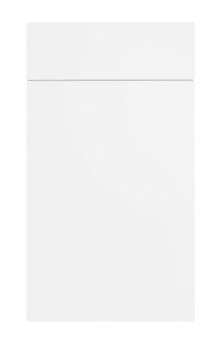 Aura Vinyl Wrapped Kitchen Doors, Drawers and Accessories Super Matt : White