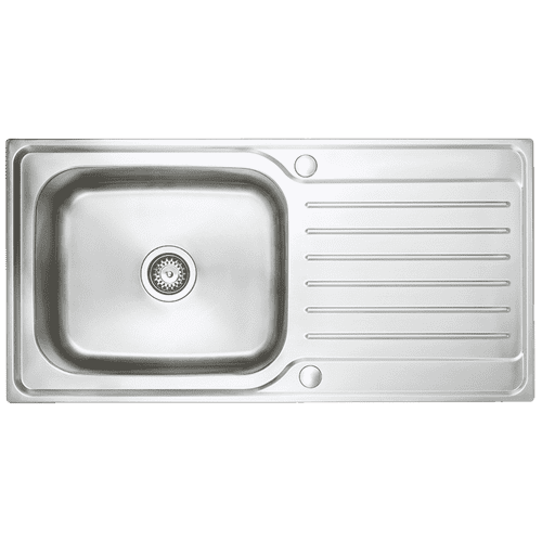 Austen & Co - Florenzo Stainless Steel Inset Sink, Reversable - 500 x 1000 x 200mm