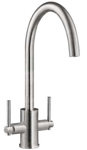 Austen & Co - Ronda Brushed Chrome Kitchen Mixer Tap