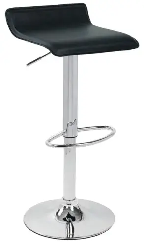 Baceno Non Weighted Bar Stools - Black