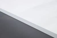 Bonded Fenix NTM 39mm Solid Surface Worktops - Bianco Kos