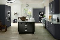 Boston Vinyl Wrapped Kitchen Doors Dove Grey