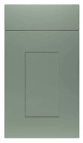 Boston Vinyl Wrapped Kitchen Doors Reed Green