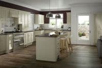 Buckingham Five piece PVC Shaker - Ivory Ash