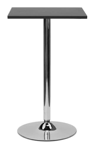 Como Poseur Square Table - Black Wood