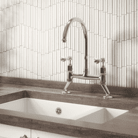 Contemporary Bridge Chrome Traditional Tap