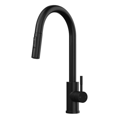 Contemporary Pull Out Tap - Matt Black