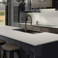 Coreluxe Solid Surface Worktops - Cool Crystal Marble
