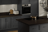 De Terra 40mm Solid Wood Worktops - Black Stained Oak