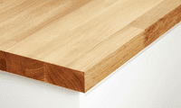 De Terra 40mm Solid Wood Worktops - Prime Oak