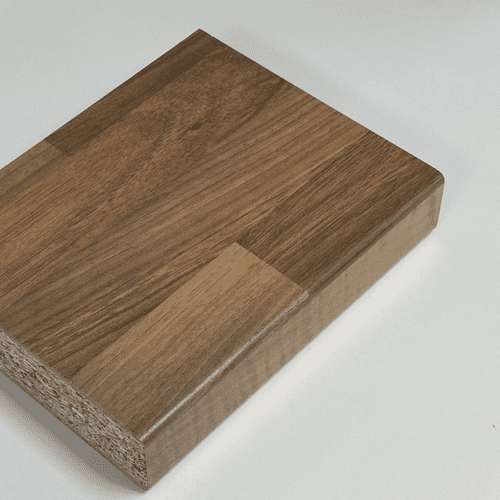 Duropal 38mm Postformed Laminate Worktops - Block Walnut R30023 VV