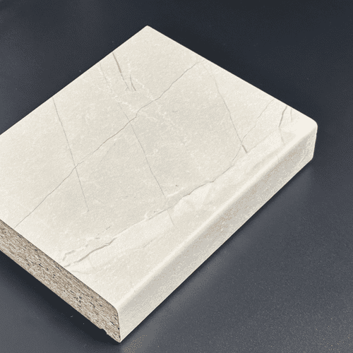 Duropal 38mm Postformed Laminate Worktops - Cracked Marble Plaster S63069 CA