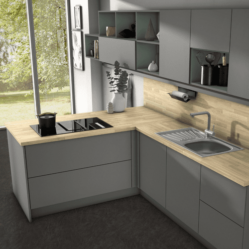 Egger 38mm Postformed Laminate Worktops - Oak Butcher Block - H193 ST12