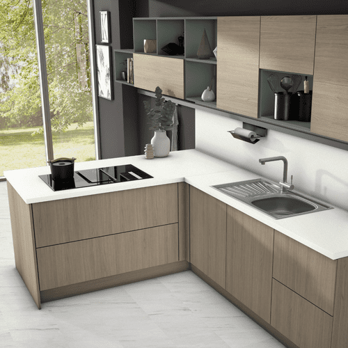Egger 38mm Postformed Laminate Worktops - Premium White - W1000 ST76