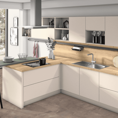Egger 38mm Square Edged Laminate Worktops - Natural Halifax Oak - H1180 ST37