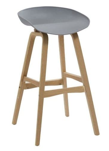 Equator Bar Stool - Grey